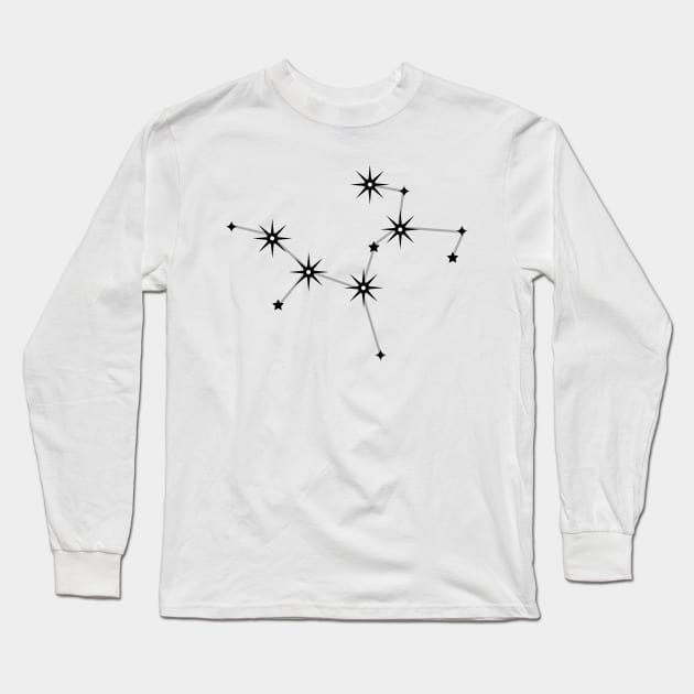 Sagittarius Long Sleeve T-Shirt by wanderingteez